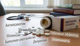 Кветиапин (Сероквель) - антипсихотик для лечения некоторых психических расстройств.